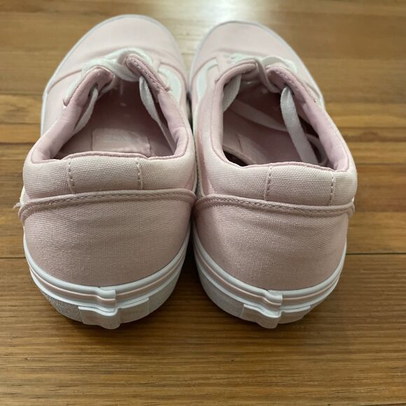 VANS Old Skool Pink Low top Sneaker Shoes Missy Size 6 Casual School Skateboard - Picture 6 of 13